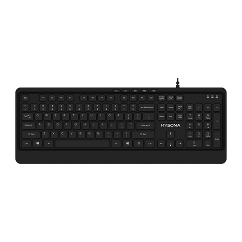 K349 Wired Membrane Keyboard